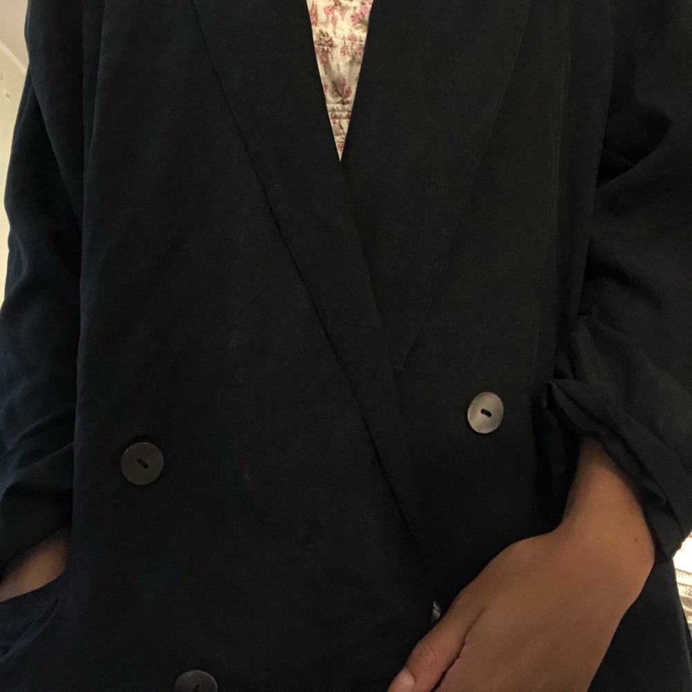 Vintage silk blazer